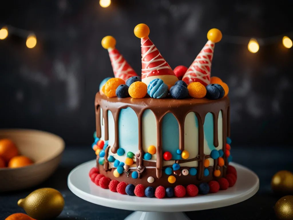 Festlig tårta för barn